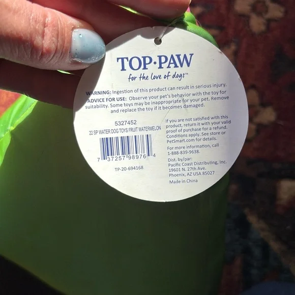 Watermelon Slice Pillow with 'So Sweet' Embroidery - Picture 4 of 4